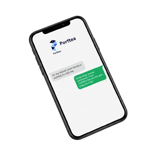 Porttea WhatsApp Interface
